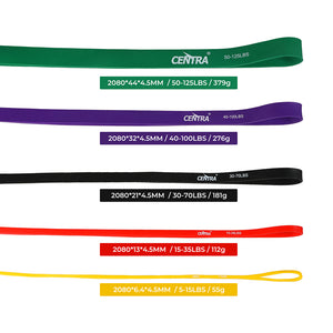 Centra Set of 5 Heavy Duty Resistance Bands-1996005550197968898