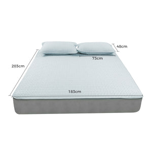 DreamZ Latex Cooling Bed Sheet Set Fitted 3PCS King-1973194024403734530