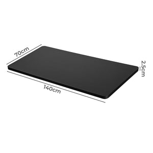 Levede Desktop For Motorised Adjustable Black 140X70CM-1975420503665545218