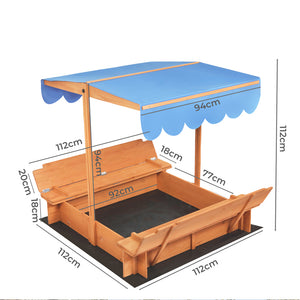 Bopeep Kids Wooden Sandbox-1996005490089398274