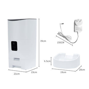 PaWz 9L Auto Pet Feeder Automatic Camera-1975420448892129282