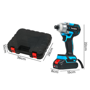 Traderight 21V Impact Driver Cordless,400Nm,2x2.0Ah,Kit-1996005588169003010