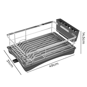 Toque Dish Drying Rack Plate Drainer Cup Holder-1996005462268579842