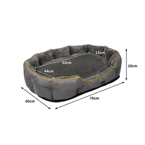 PaWz Electric Pet Heater Bed Heated M Grey Medium-1973193656521330690