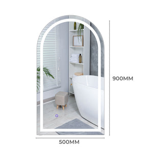 EMITTO LED Wall Mirror Arch Anti-fog 50*90cm 50x90-1973193814797586434