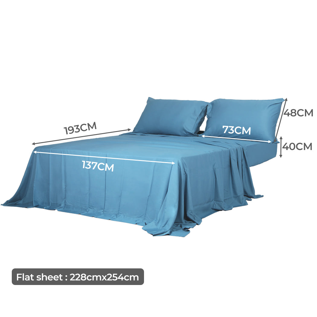 dreamz-4pcs-double-size-100-bamboo-bed-sheet-set-in-blue-colour-1973194025158709250