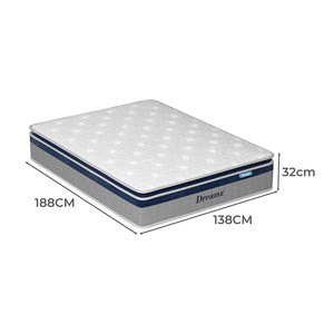 DreamZ Spring Mattress Pillow Top All Sizes  32CM-1996005552513224706