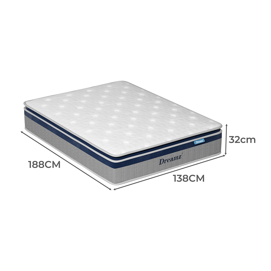 dreamz-spring-mattress-pillow-top-all-sizes-32cm-1996005552513224706