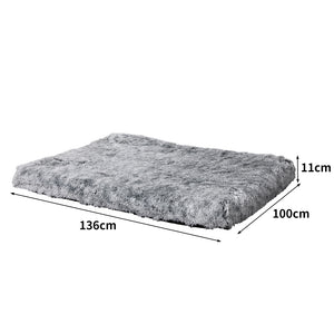 PaWz Dog Mat Pet Calming Bed Memory XL Charcoal X-Large-1973193661449637890