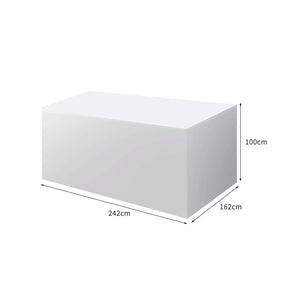 Marlow Outdoor Furniture Cover Waterproof Silver 30cm Extension-1975420436191776770