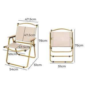 Levede Camping Chair Folding Outdoor-1975420437458456578