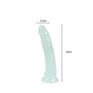 Urway Dildo Dong Realistic Penis Cock Luminous 20cm-1973193734497636354
