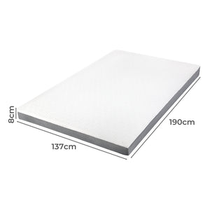 Dreamz Mattress Topper Double Memory Foam All Season-1996009985049497602