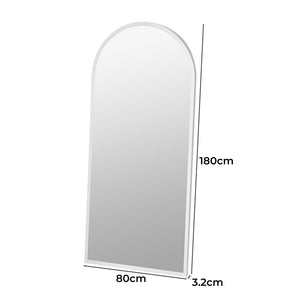 Yezi Floor Mirror Full Length Mirrors 1.8M White-1975420501320929282