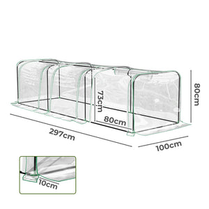Lambu Greenhouse Flower Garden Film Tunnel-1996005364759400450