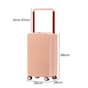 Slimbridge 26" Luggage Wide Handle Hard Case Pink-1996005403514769410