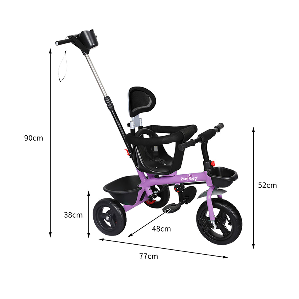 bopeep-kids-tricycle-ride-on-trike-toddler-purple-1973193911212052482