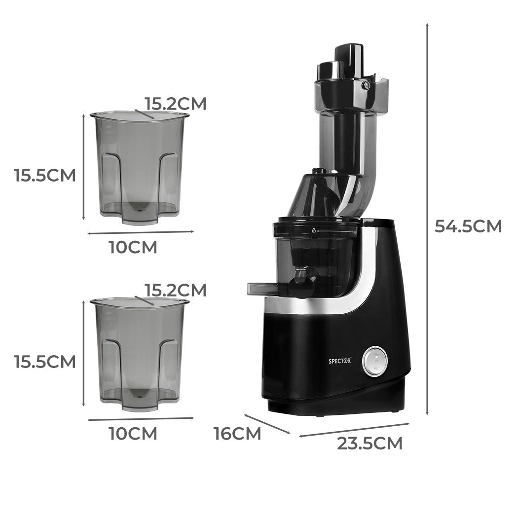 spector-slow-juicer-cold-press-whole-black-1973193896179666946