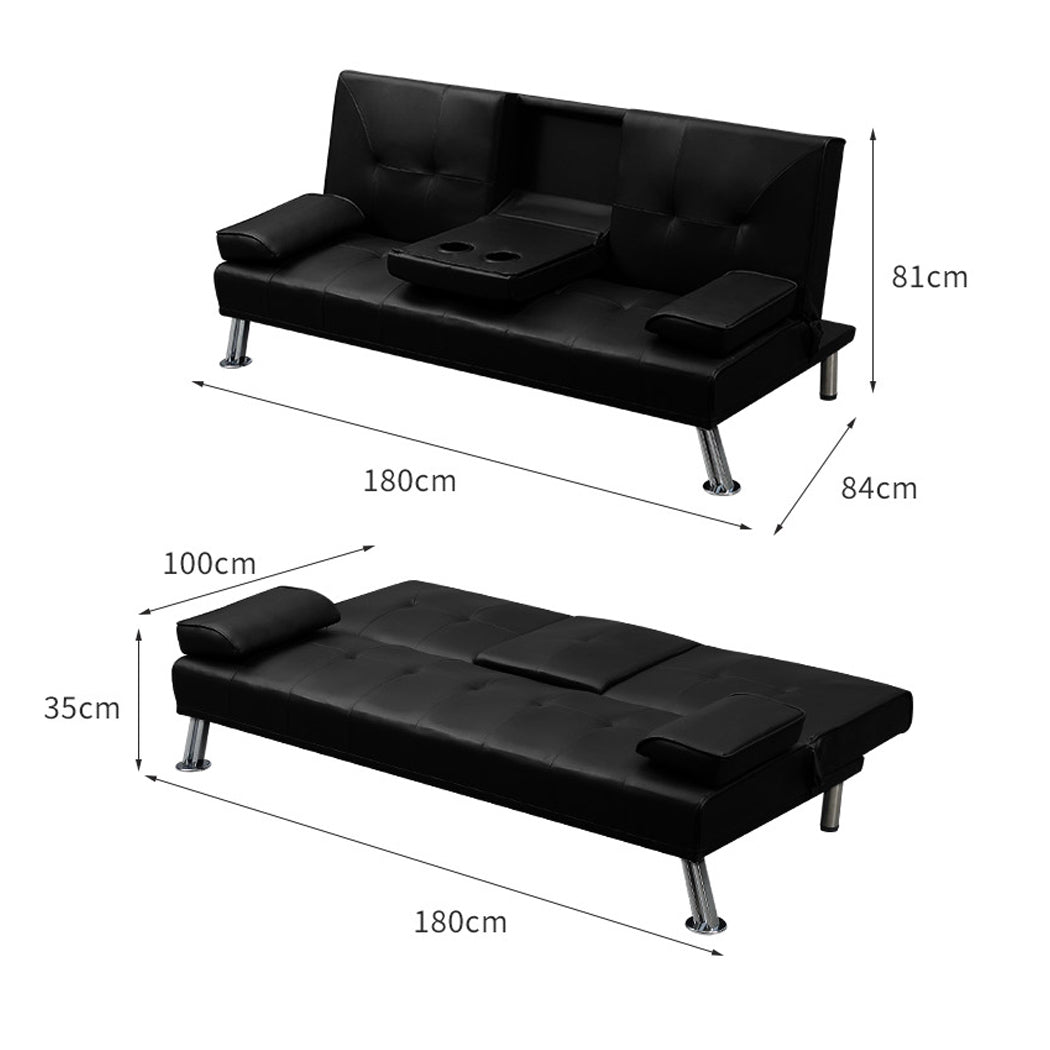 levede-sofa-bed-adjustable-recliner-black-1975420502193344514