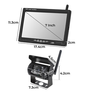 7" Wireless Rear View Monitor +2 WIFI-1973194058511814658