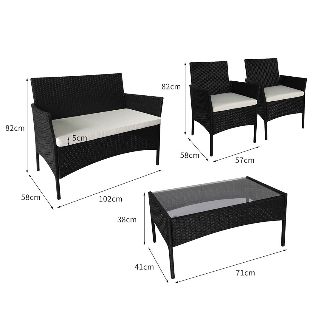 levede-4pcs-outdoor-furniture-setting-1975420434157539330