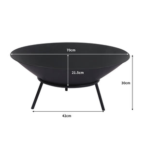 Moyasu Fire Pit Bowl 2IN1 Fireplace-1973193620051857410