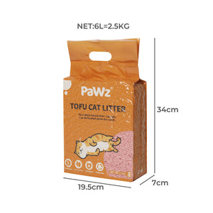 PaWz 2.5kg Tofu Cat Litter Clumping Watermelon x2-1996005383302418434