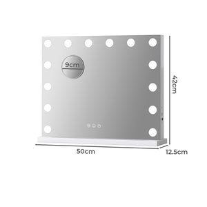 Yezi LED Vanity Makeup Mirror 42x50cm-1996005490265559042