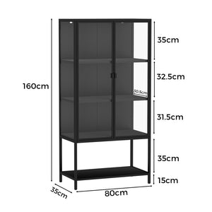 Stacked Glass Display Cabinet Collections Storage-1996005385781252098