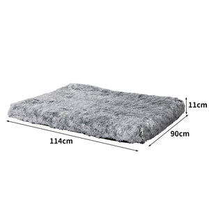 PaWz Dog Mat Pet Calming Bed Memory L Cober Charcoal Large-1975420458522251266