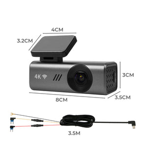 Dash Camera 4K Wifi Car Recorder Voice-1973194059283566594