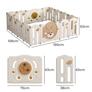 BoPeep Kids Playpen Baby Safety Gate-1973193921295159298