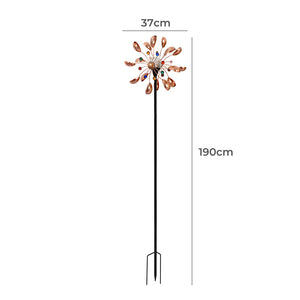 Garden Windmill Solar Light Wind Spinner-1973193789916975106