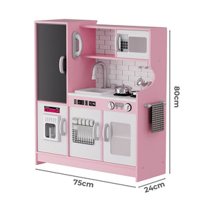 Bopeep Kids Kitchen Set Wooden Pretend Play Cooking Toy-1996005451455664130