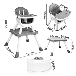 Bopeep 8-In-1 Baby High Chair-1996005401220485122