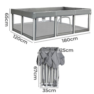 Bopeep Kids Playpen Foldable 120X180-1996005398271889410