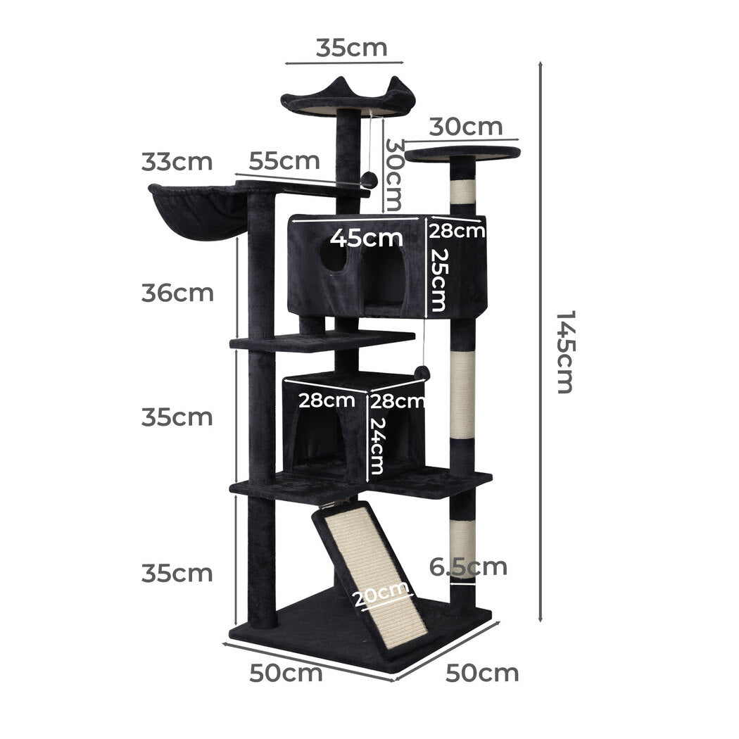 pawz-cat-tree-scratching-post-scratcher-145cm-climbing-1996009991299010562