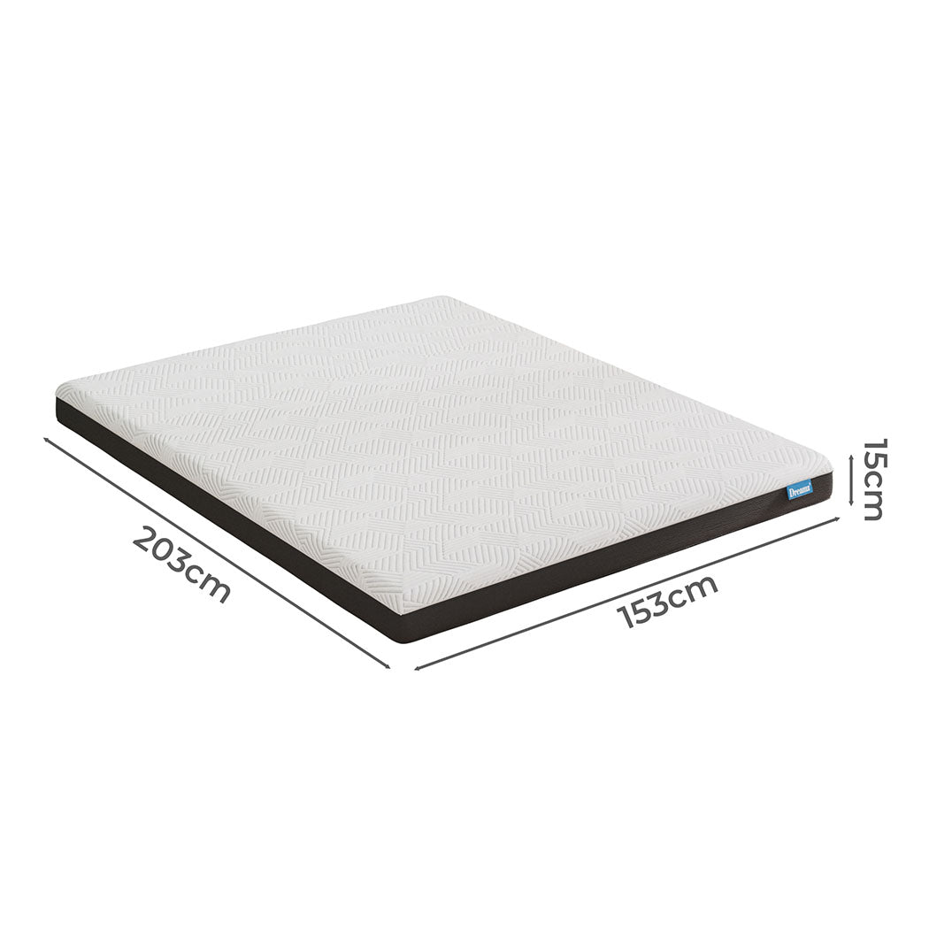 dreamz-queen-mattress-gel-memory-foam-cooling-breathable-15cm-medium-firm-1996005554119643138