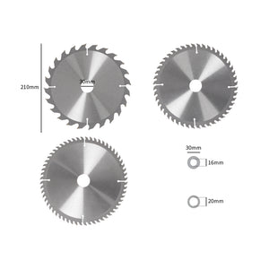 Traderight 3Pcs Circular Saw Blades-1973193893629530114