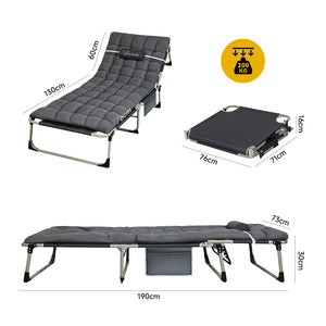 Levede Folding Camping Bed Camp Cots-1996005492039749634