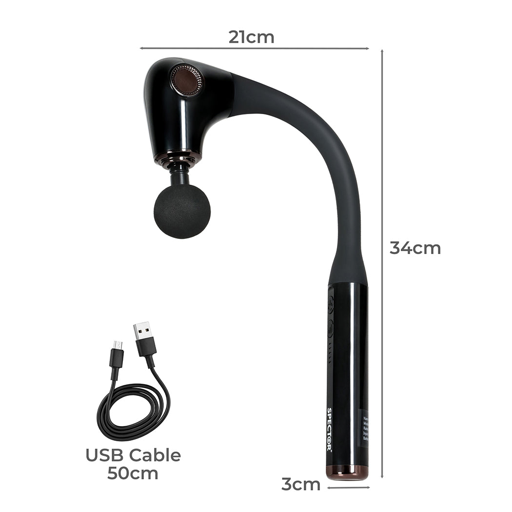spector-extended-handle-massage-gun-black-1996005443591344130