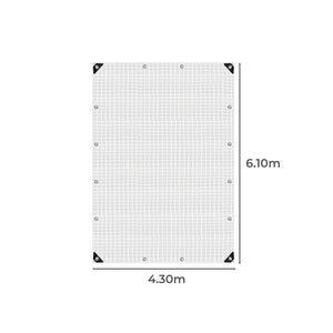Manan Tarp Tarpaulin 200GSM Camping 4.3mx6.1m-1975420372371247106