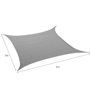 Mountview Sun Shade Sail Cloth Canopy Charcoal 180-1973193753988567042