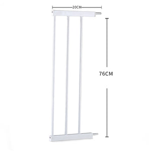 Levede Baby Safety Gate Adjustable Pet White 20cm Extension-1975420518031036418