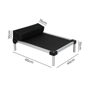PaWz Pet Trampoline Aluminium Frame M Black Medium-1975420397943918594