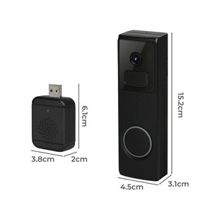 Video Door Bell Wireless WiFi Ring Doorbell Phone Intercom Home Security Camera-1973193797370253314