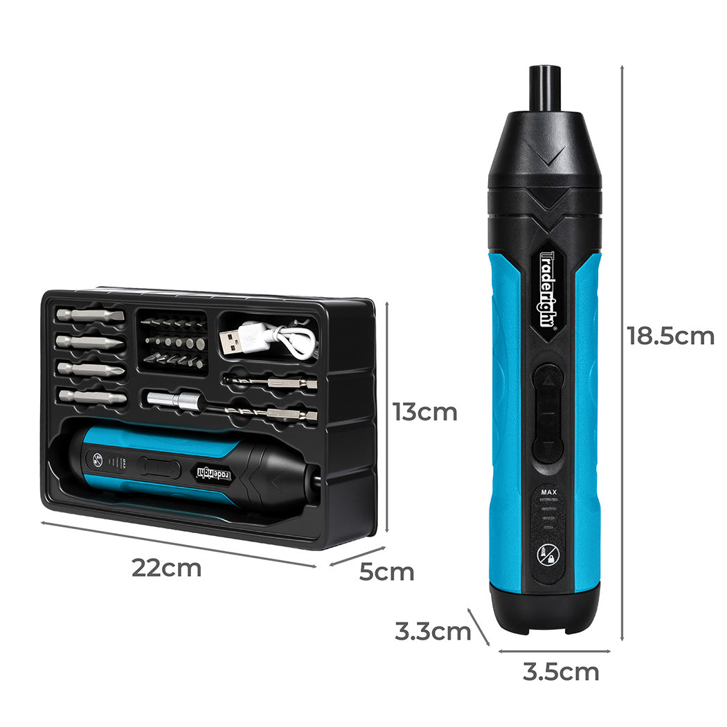 traderight-4v-26pcs-cordless-screwdriver-1500mah-300rpm-1996005587602771970