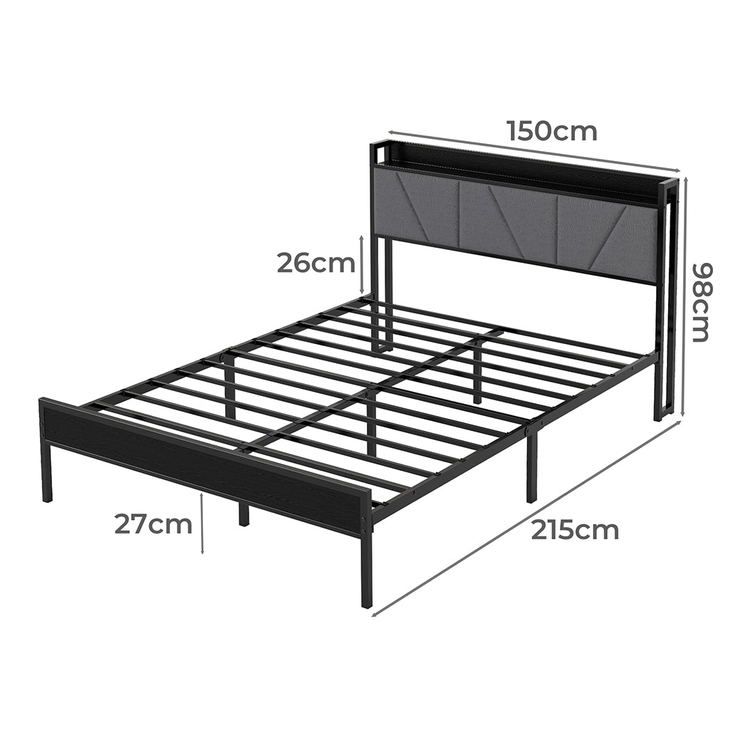 levede-queen-bed-frame-steel-base-with-headboard-grey-1996005522343596034