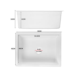 Granite Kitchen Sink Laundry Stone Sinks White-1973193933953568770