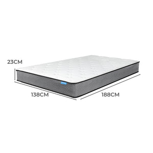 Dreamz Spring Mattress Pocket Bed Top Double-1973193972146900994